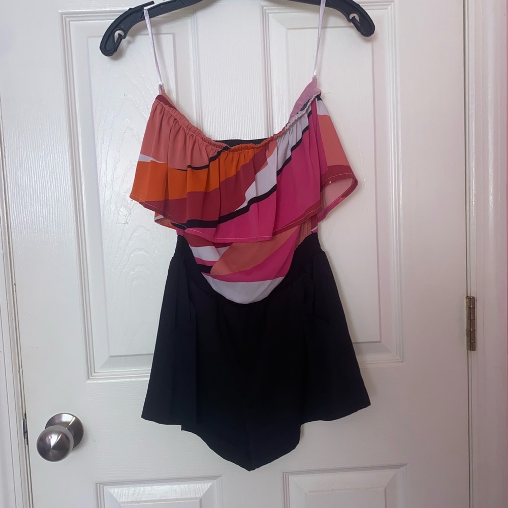 Printed Romper - image 1